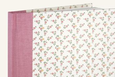 Zenzi pink linen flower pattern Papeterie Schreibweise